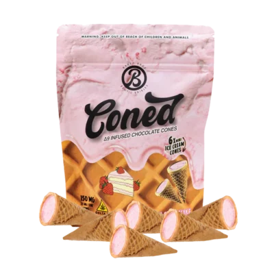 BAKED BAGS CONED - STRAWBERRY SHORTCAKE